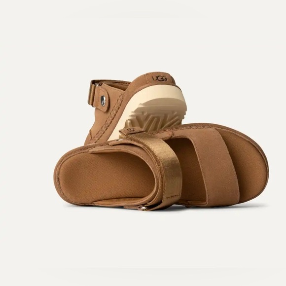 UGG Goldenstar Glide Sandals women – Chestnut – Size  8.5 – Brand New in Box - Picture 3 of 15